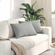 Vidaxl sofa kussens 2 stuks lichtgrijs 60 x 40 cm stof