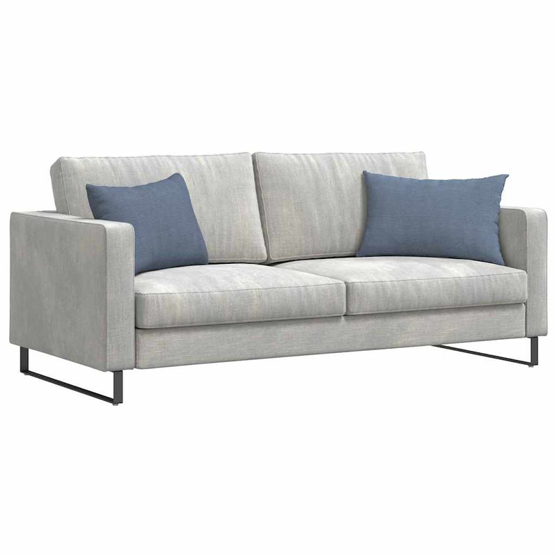 Afbeelding laden in galerijviewer, Vidaxl sofa kussens 2 stuks blauw 60 x 40 cm cordstof
