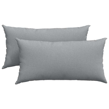 Vidaxl sofa kussens 2 pcs lichtgrijs 80 x 40 cm stof