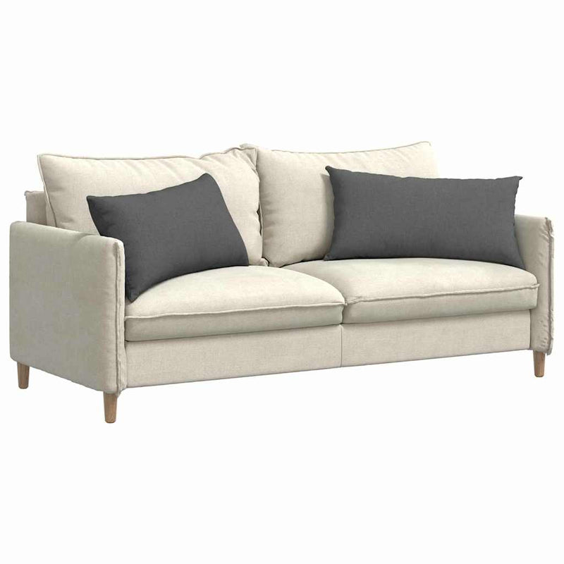 Afbeelding laden in galerijviewer, Vidaxl sofa kussens 2 pcs donkergrijs 80 x 40 cm stof
