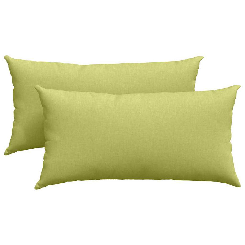 Chargez l'image dans la visionneuse de la galerie, Vidaxl sofa kussens 2 pcs lichtgroen 80 x 40 cm stof
