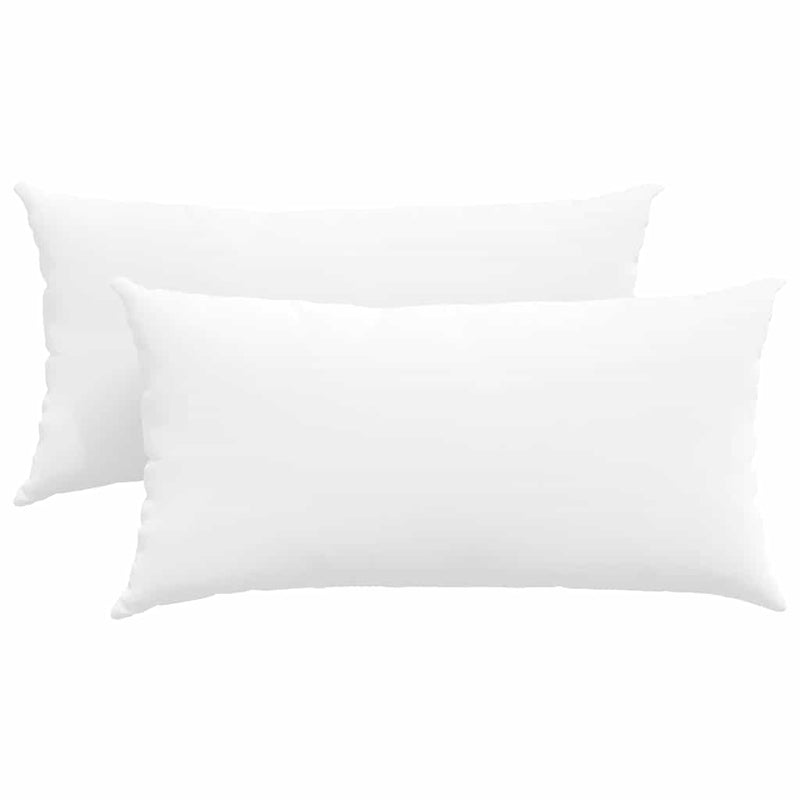ギャラリービューアに画像をロードする, Vidaxl sofa kussens 2 pcs wit 80 x 40 cm stof
