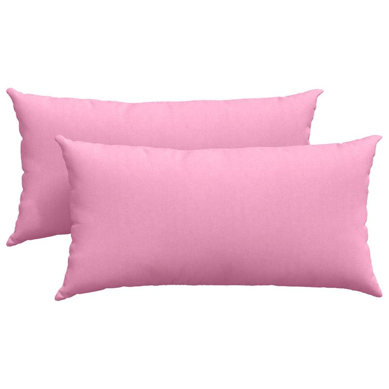 Chargez l'image dans la visionneuse de la galerie, Vidaxl sofa kussens 2 pcs roze 80 x 40 cm stof
