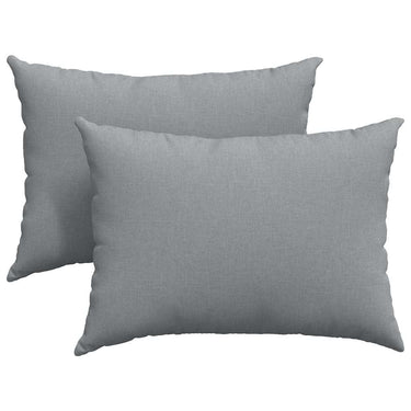 Vidaxl sofa kussens 2 pcs lichtgrijs 70 x 50 cm stof