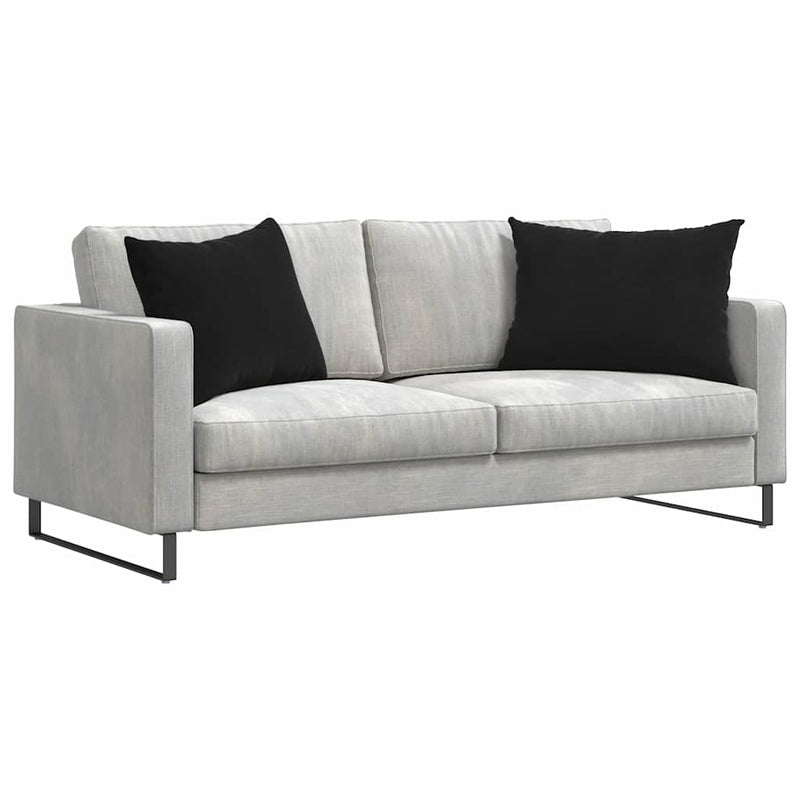 Afbeelding laden in galerijviewer, Vidaxl sofa kussens 2 stuks zwart 70 x 50 cm cordstof
