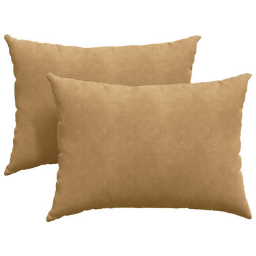 Vidaxl sofa kussens 2 stuks bruin 70 x 50 cm cordstof