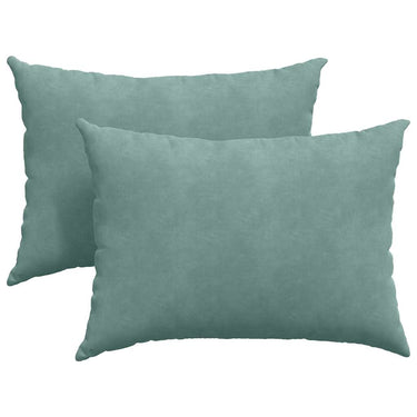 Vidaxl sofa kussens 2 stuks zeegroen 70 x 50 cm cordstof