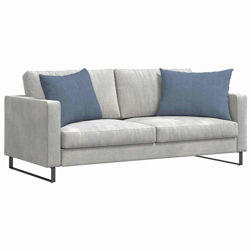 Afbeelding laden in galerijviewer, Vidaxl sofa kussens 2 stuks blauw 70 x 50 cm cordstof

