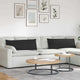 Vidaxl sofa kussens 2 st stof zwart 120 x 40 cm