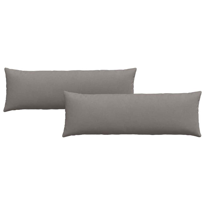 ギャラリービューアに画像をロードする, Vidaxl sofa kussens 2 pcs taupe 120 x 40 cm stof
