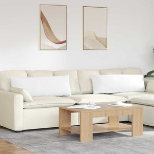 Vidaxl sofa kussens 2 pcs wit 120 x 40 cm stof