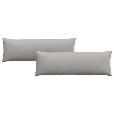 Vidaxl sofa kussens 2 pcs wolkengrijs 120 x 40 cm stof