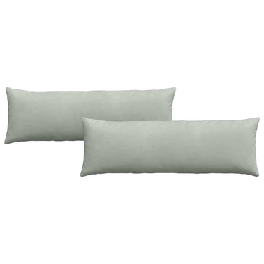 Vidaxl sofa kussens 2 stuks lichtgrijs 120 x 40 cm cordstof