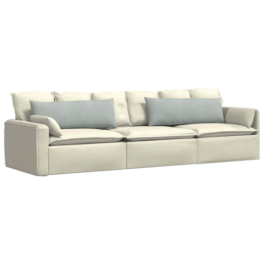 Vidaxl sofa kussens 2 stuks lichtgrijs 120 x 40 cm cordstof