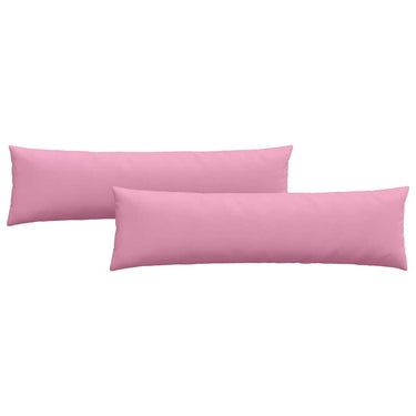 Vidaxl sofa kussens 2 pcs roze 145 x 40 cm stof