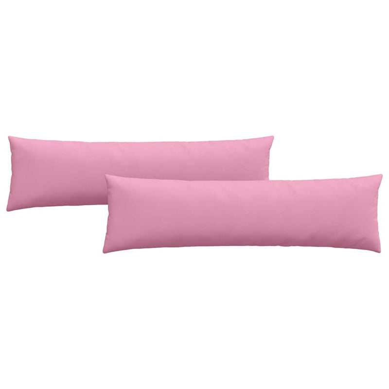 Chargez l'image dans la visionneuse de la galerie, Vidaxl sofa kussens 2 pcs roze 145 x 40 cm stof
