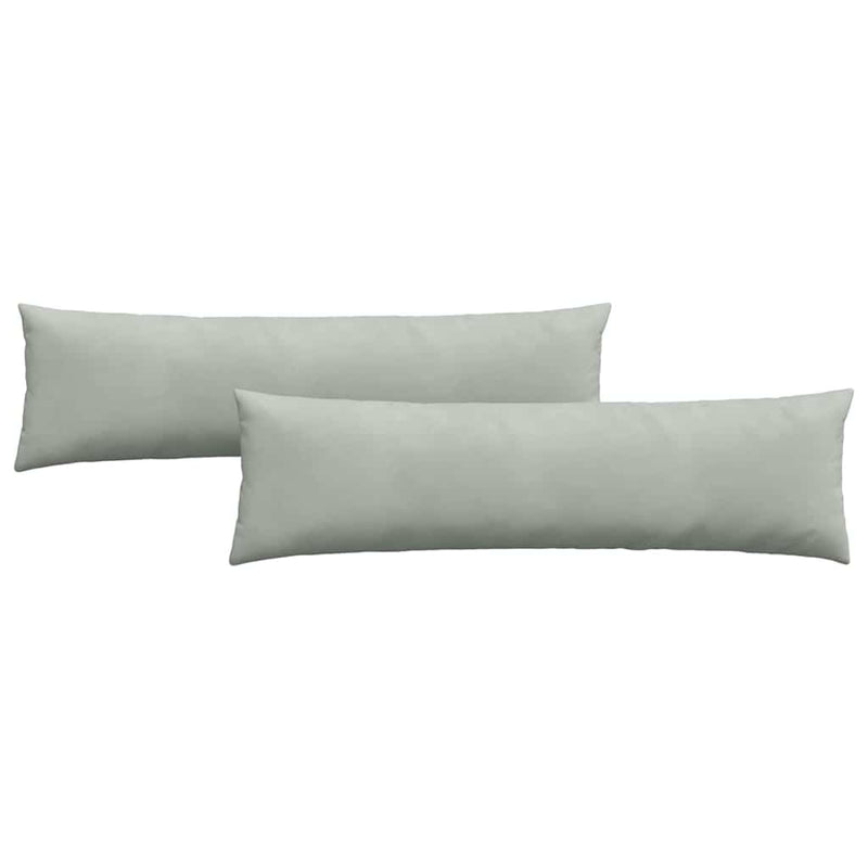 Afbeelding laden in galerijviewer, Vidaxl sofa kussens 2 stuks lichtgrijs 145 x 40 cm cordstof
