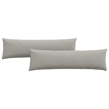 Vidaxl sofa kussens 2 stuks lichtgrijs 145 x 40 cm stof