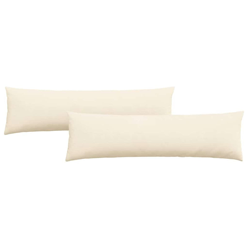 ギャラリービューアに画像をロードする, Vidaxl sofa kussens 2 stuks crème 145 x 40 cm cordstof
