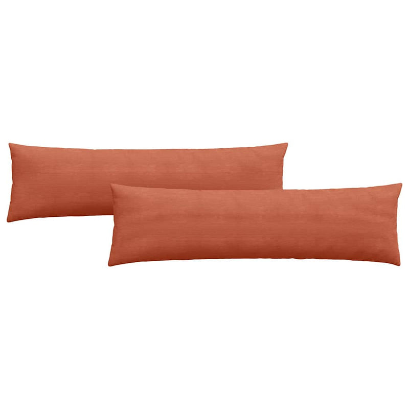 ギャラリービューアに画像をロードする, Vidaxl sofa kussens 2 stuks rood-oranje 145 x 40 cm cordstof
