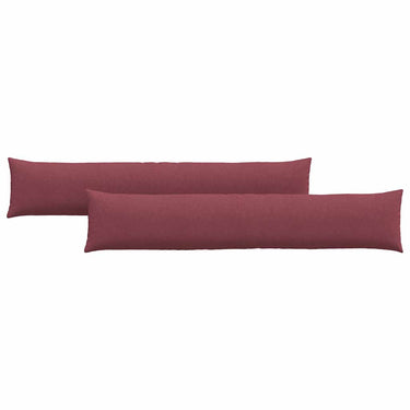 Vidaxl sofa kussens 2 pcs wijnrood 200 x 40 cm stof