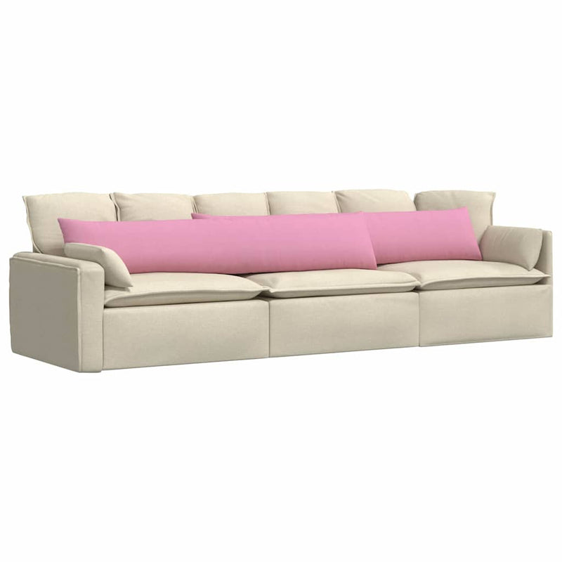 ギャラリービューアに画像をロードする, Vidaxl sofa kussens 2 pcs roze 200 x 40 cm stof
