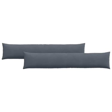 Vidaxl sofa kussens 2 stuks donkergrijs 200 x 40 cm cordstof