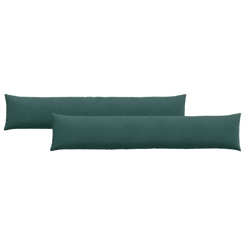 ギャラリービューアに画像をロードする, Vidaxl sofa kussens 2 stuks donkergroen 200 x 40 cm cordstof
