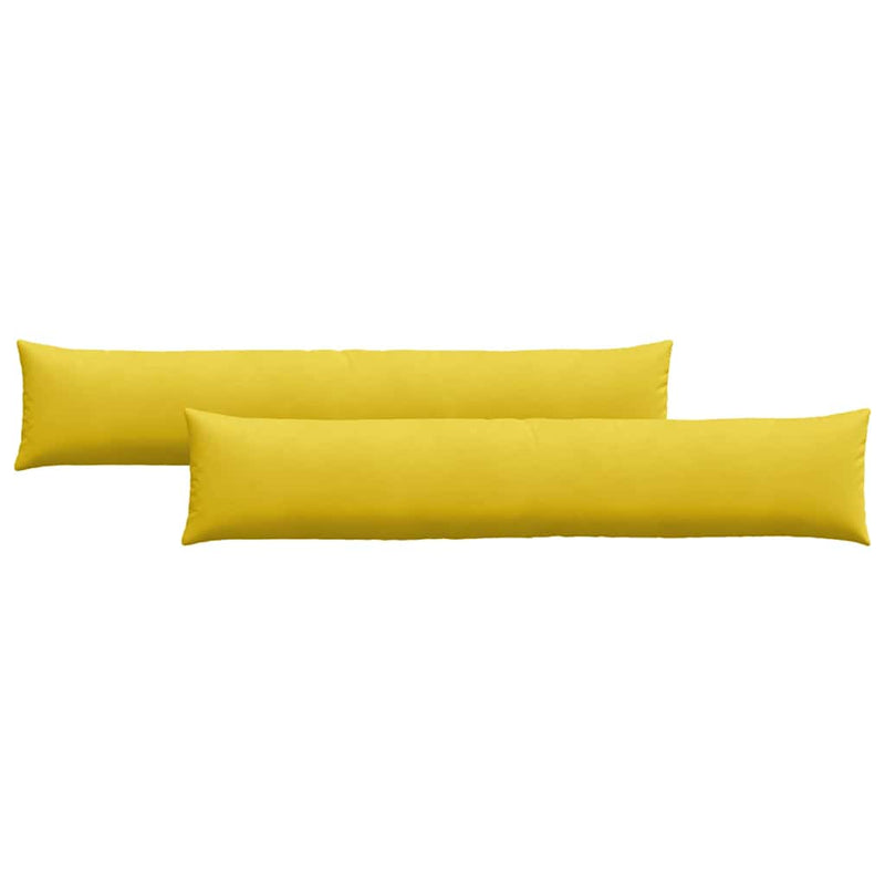 ギャラリービューアに画像をロードする, Vidaxl sofa kussens 2 stuks geel 200 x 40 cm cordstof
