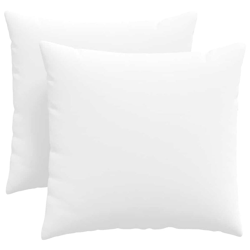 Chargez l'image dans la visionneuse de la galerie, Vidaxl sofa kussens 2 pcs wit 45 x 45 cm stof
