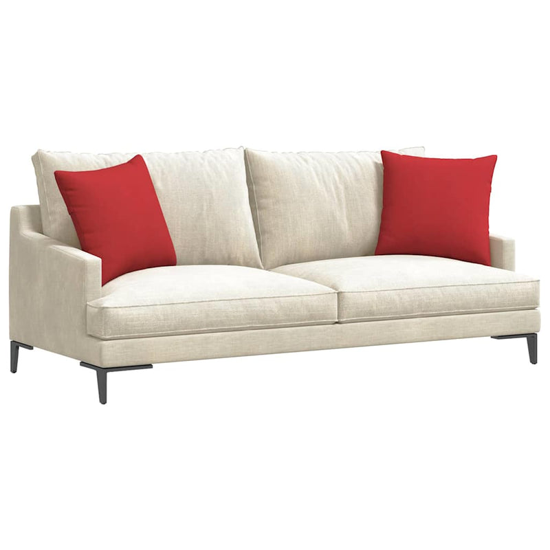 ギャラリービューアに画像をロードする, Vidaxl sofa kussens 2 pcs rood 45 x 45 cm stof
