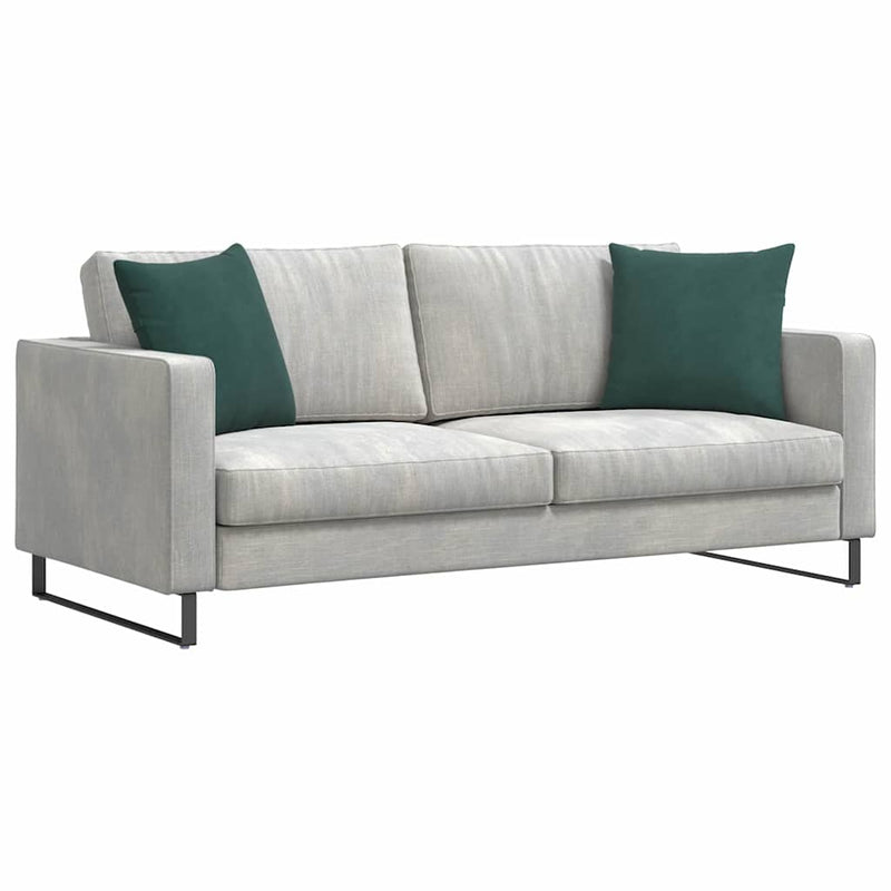 Chargez l'image dans la visionneuse de la galerie, Vidaxl sofa kussens 2 stuks donkergroen 45 x 45 cm cordstof
