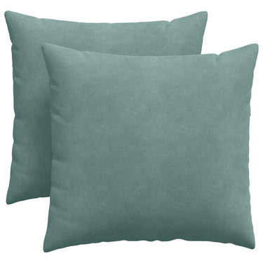 Vidaxl sofa kussens 2 stuks zeegroen 45 x 45 cm cordstof