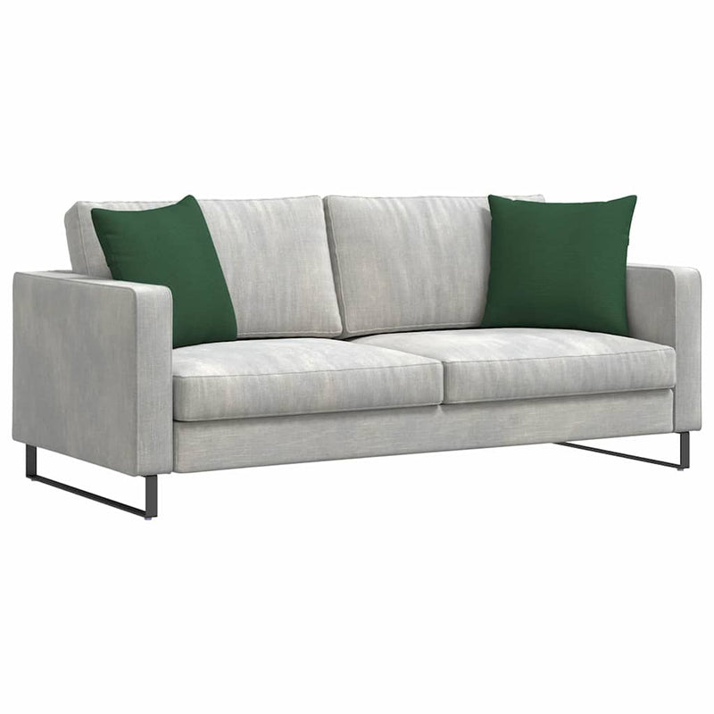 Chargez l'image dans la visionneuse de la galerie, Vidaxl sofa kussens 2 stuks donkergroen 45 x 45 cm cordstof
