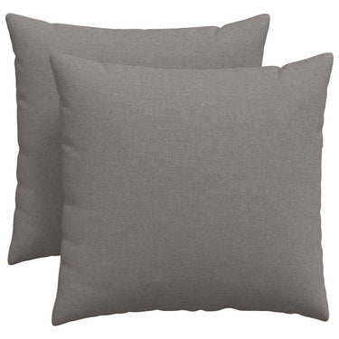 Vidaxl sofa kussens 2 pcs taupe 50 x 50 cm stof