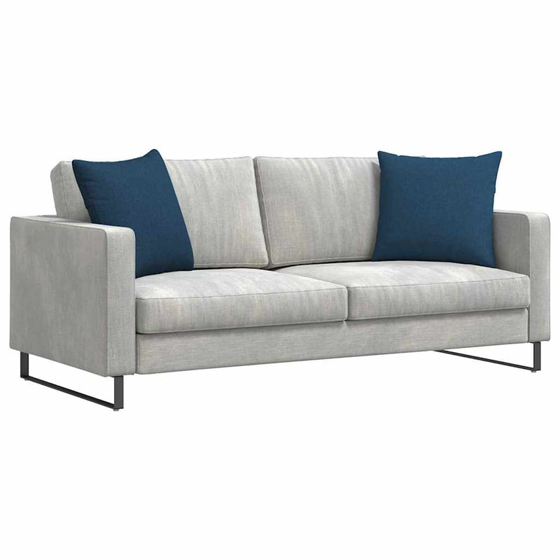 ギャラリービューアに画像をロードする, Vidaxl sofa kussens 2 pcs blauw 50 x 50 cm stof
