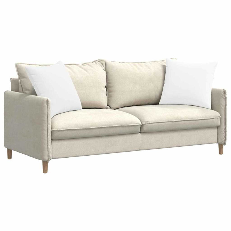 ギャラリービューアに画像をロードする, Vidaxl sofa kussens 2 pcs wit 50 x 50 cm stof
