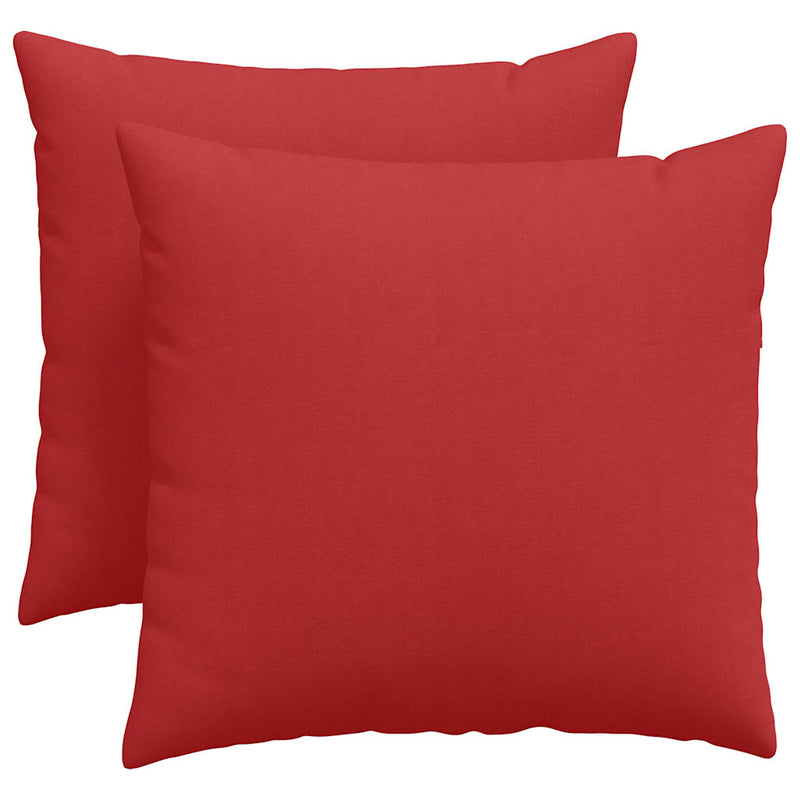 ギャラリービューアに画像をロードする, Vidaxl sofa kussens 2 pcs rood 50 x 50 cm stof
