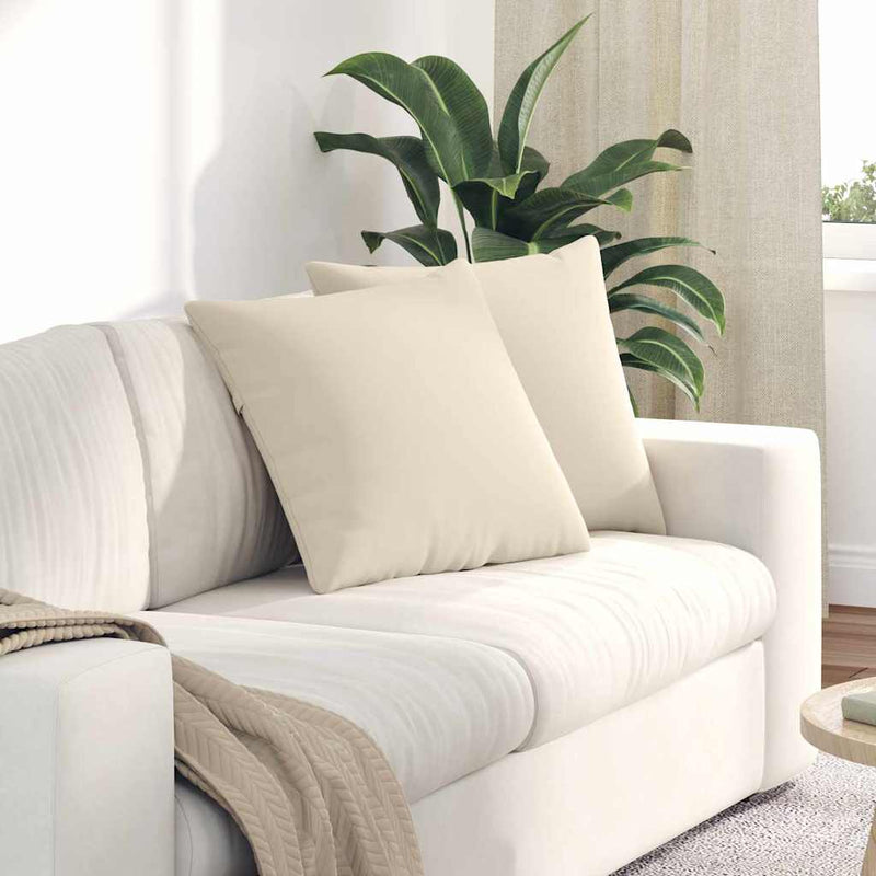ギャラリービューアに画像をロードする, Vidaxl sofa kussens 2 stuks beige 50 x 50 cm stof
