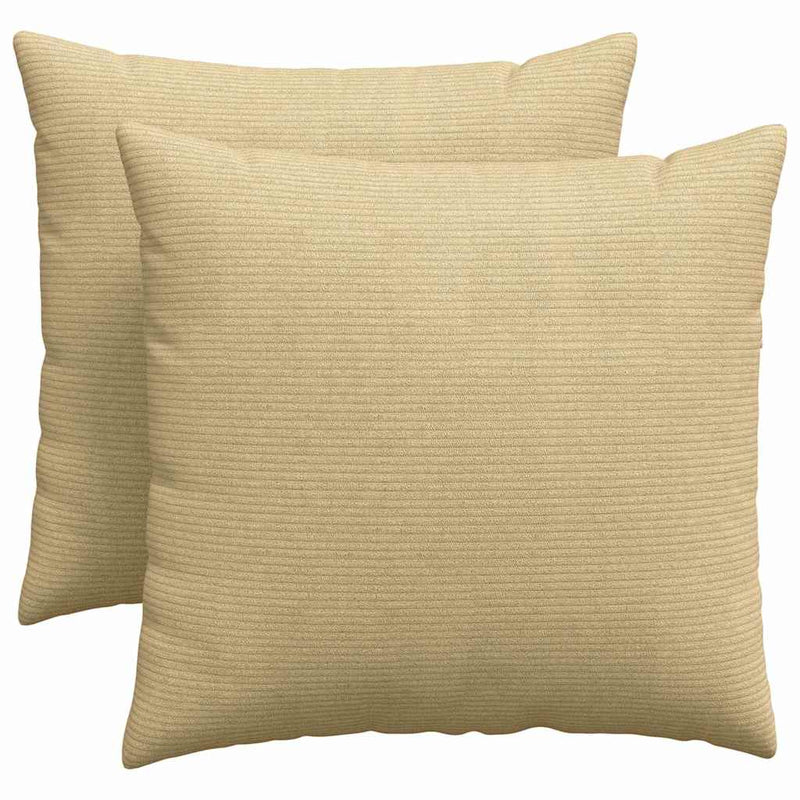 ギャラリービューアに画像をロードする, Vidaxl sofa kussens 2 stuks grijs groen 50 x 50 cm cordstof
