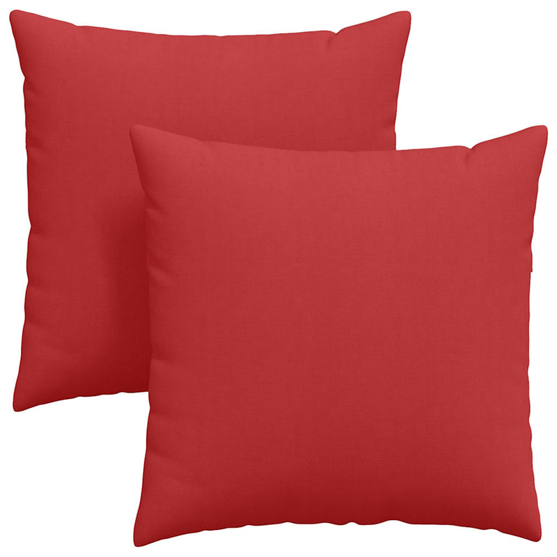 ギャラリービューアに画像をロードする, Vidaxl sofa kussens 2 pcs rood 60 x 60 cm stof
