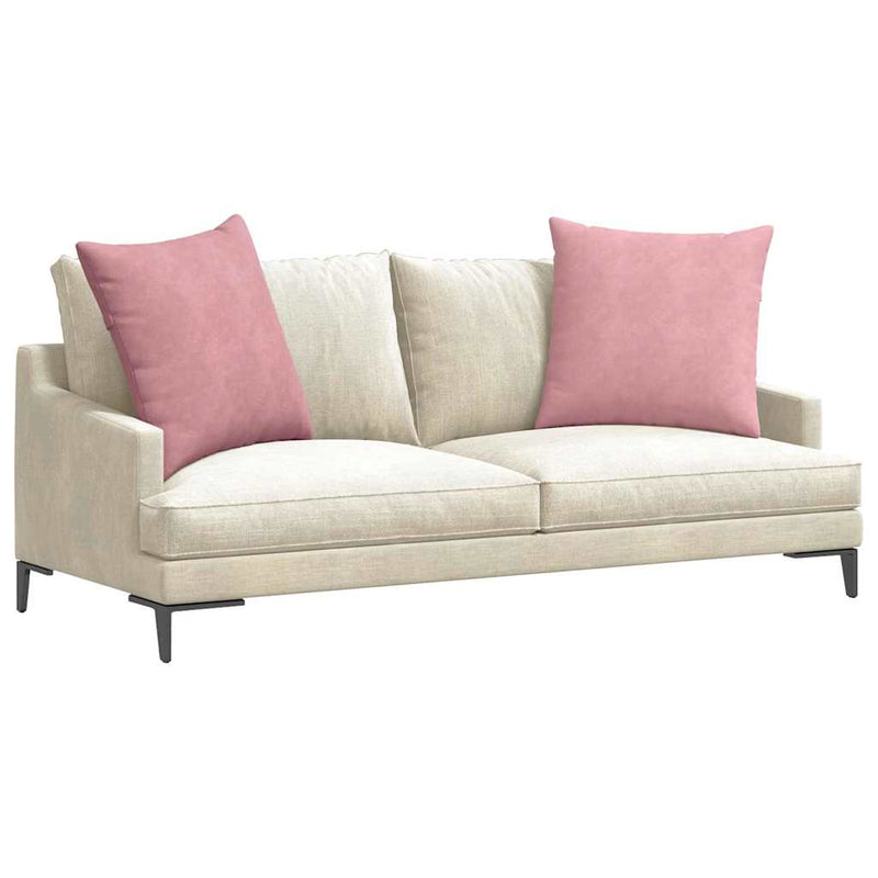 ギャラリービューアに画像をロードする, Vidaxl sofa kussens 2 stuks roze 60 x 60 cm cordstof
