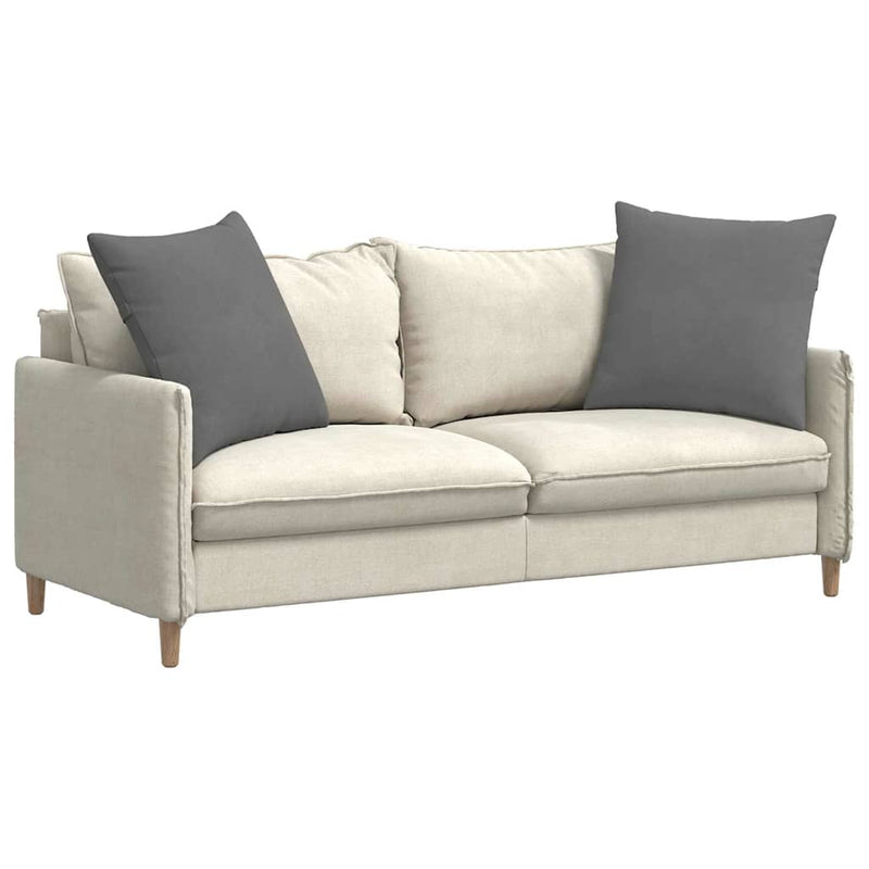 ギャラリービューアに画像をロードする, Vidaxl sofa kussens 2 stuks donkergrijs 60 x 60 cm stof
