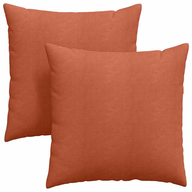 ギャラリービューアに画像をロードする, Vidaxl sofa kussens 2 stuks rood-oranje 60 x 60 cm cordstof
