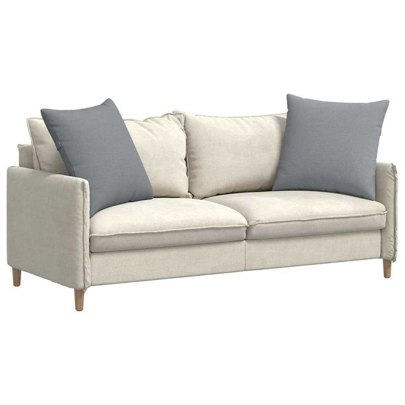 ギャラリービューアに画像をロードする, Vidaxl sofa kussens 2 pcs lichtgrijs 80 x 80 cm stof
