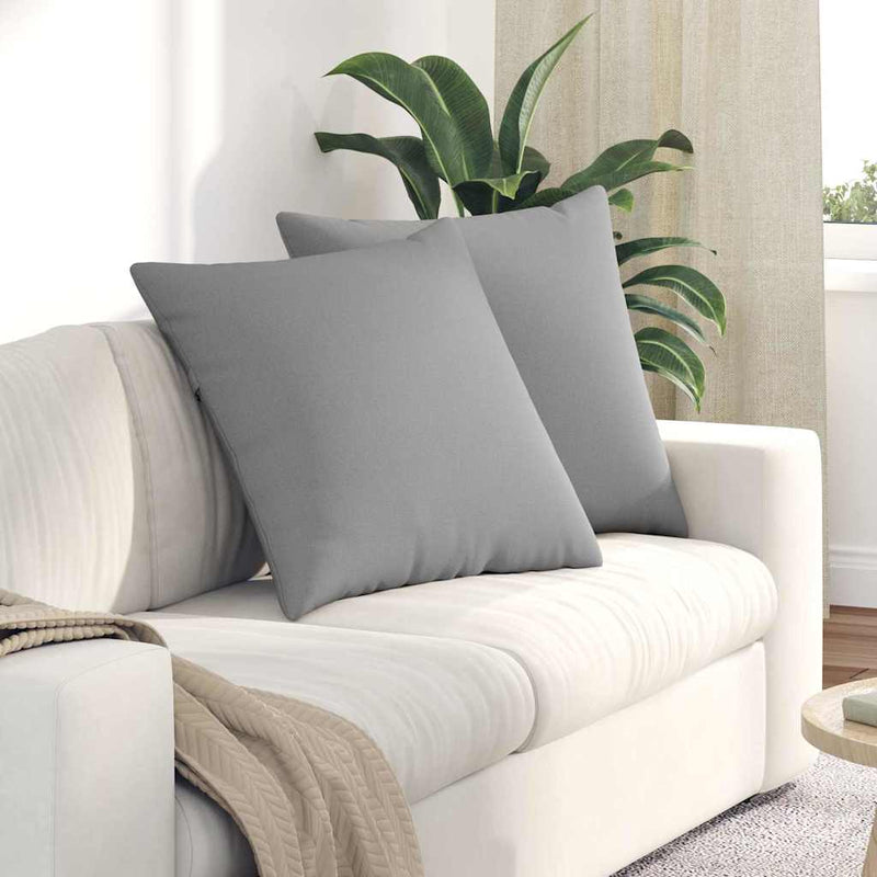 ギャラリービューアに画像をロードする, Vidaxl sofa kussens 2 pcs wolkengrijs 80 x 80 cm stof
