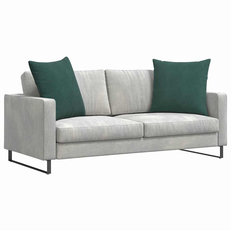 ギャラリービューアに画像をロードする, Vidaxl sofa kussens 2 stuks donkergroen 80 x 80 cm cordstof
