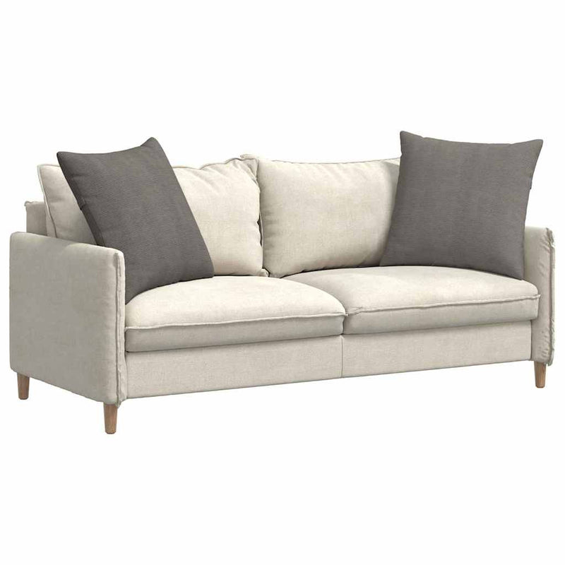 ギャラリービューアに画像をロードする, Vidaxl sofa kussens 2 stuks lichtgrijs 80 x 80 cm cordstof
