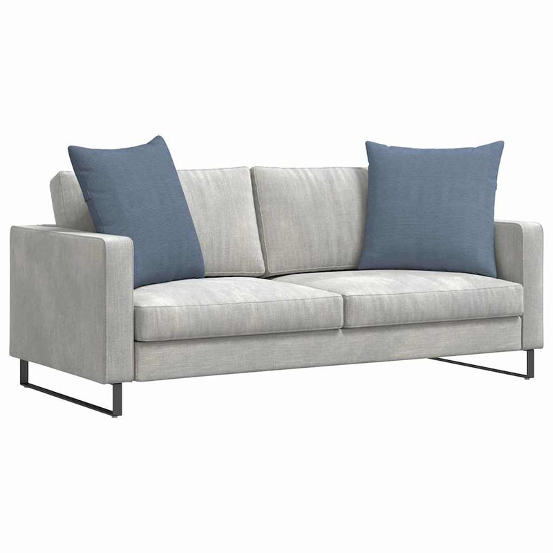 ギャラリービューアに画像をロードする, Vidaxl sofa kussens 2 stuks blauw 80 x 80 cm cordstof
