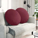 Vidaxl zitkussens 2 pcs wijnrood ø80 x 29 cm stof
